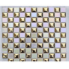 تجهیزات بزرگ ظرفیت چند رنگ شیشه ای موزاییک چند آرک Ion PVD تجهیزات وکیوم پوشش وکیوم برای طلای رز طلایی