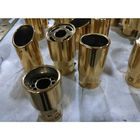 تجهیزات اگزوز فولاد ضد زنگ لوله اگزوز طلایی رنگی رنگین کمان رنگ پوشش PVD خلاء در Foshan JXS