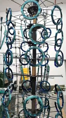 ماشین پوشش تیتانیوم طلا PVD برای قفسه و قفسه حوله