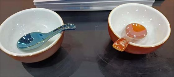 دستگاه پوشش دهی حلقه تیتانیوم نیترید PVD جواهرات دستگاه آبکاری/پوشش خلاء پلاسما حلقه طلایی PVD