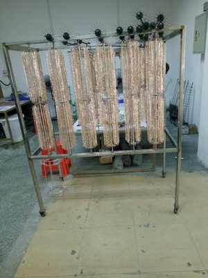 ورق فولاد ضد زنگ / قطعات مبلمان طلا ماشین پوشش خلاء PVD