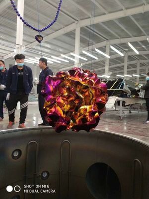 دستگاه پوشش PVD فولاد ضد زنگ تجهیزات پوشش خلاء PVD Sputtering برای بازتاب دهنده نور