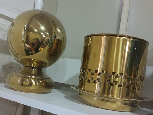 دستگاه پوشش خلاء PVD برای ظروف پخت و پز فلزی / اسپون / چنگال / چاقو