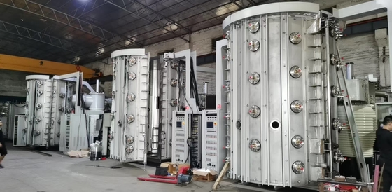 صفحه لمسی SS Watch Magnetron Sputtering Coating Machine دستگاه پوشش اسپوترینگ مغناطیسی