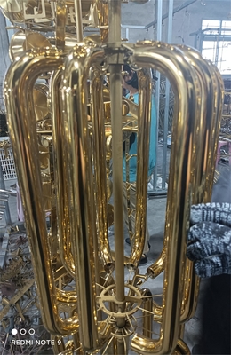 پوشش بالا کیفیت فولاد ضد زنگ ساعت کیس ساعت باند ساعت بند PVD اسپترینگ ماشین