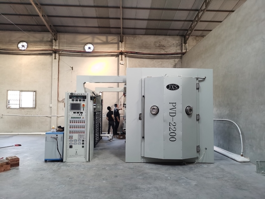 فولاد ضد زنگ چاقو چنگال چنگال چاقو PVD دستگاه تیتانیوم