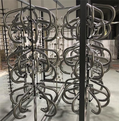 لوازم جانبی سخت افزاری فولاد ضد زنگ PVD Gold Coating Titanium Nitride Coating Machine
