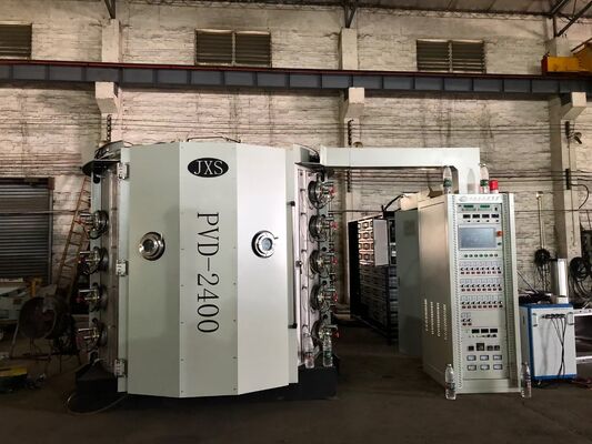 دستگاه پوشش شیشه ای PVD با پوشش تزئینی رنگارنگ