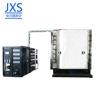 دستگاه پوشش خلاء PVD محفظه متوسط ​​برای سخت افزار قفل درب با آبکاری طلا/طلا شامپاین و سیستم کنترل کامل خودکار ضد خوردگی ضد خش