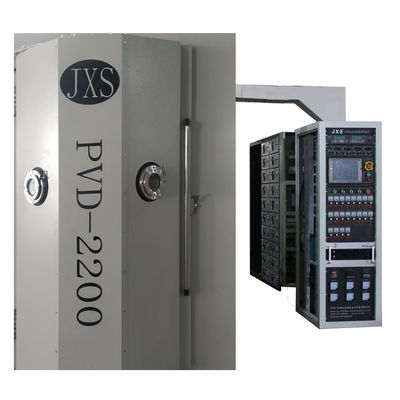 دستگاه پوشش تمام اتوماتیک PVD با محفظه خلاء فولادی ضد زنگ و فناوری آبکاری یونی چند قوس برای پوشش های تزئینی سخت افزاری