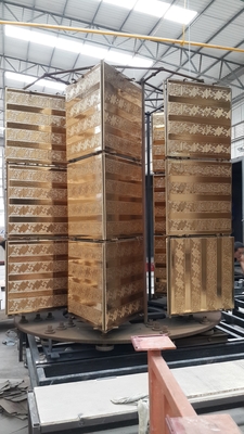 دستگاه روکش خلاء موزاییک شیشه ای تزئینی PVD دستگاه آبکاری طلا برای کاشی