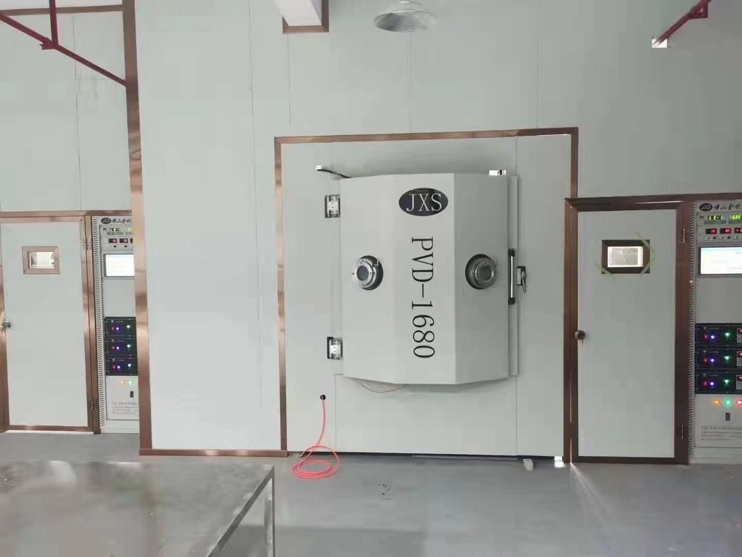 دستگاه پوشش PVD مینی/دستگاه پوشش خلاء کوچک/دستگاه پوشش فلزی PVD دست دوم برای رنگ نقره ای، طلایی