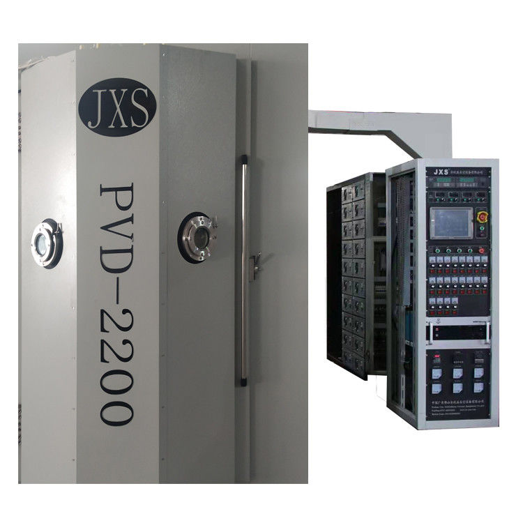 دستگاه پوشش تمام اتوماتیک PVD با محفظه خلاء فولادی ضد زنگ و فناوری آبکاری یونی چند قوس برای پوشش های تزئینی سخت افزاری