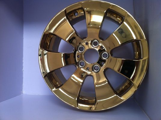 قیمت خوب DC Plane Magnetron Sputtering Wheel Car Coating Machine 1 سال گارانتی آنلاین