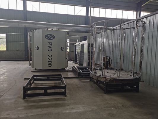 قیمت خوب ماشین پوشش PVD اتوماتیک کامل ماشین پوشش PVD کوچک ماشین پوشش خلاء آنلاین