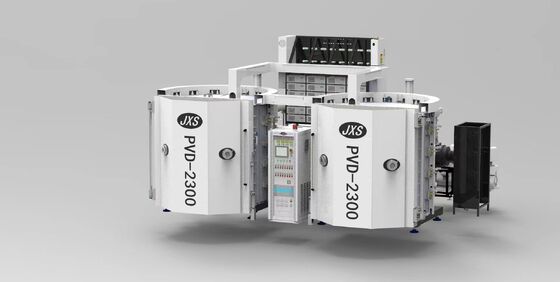 دستگاه پوشش PVD مقاوم به خراش با بهره وری بالا و سیستم کنترل خودکار کامل برای جواهرات