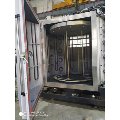 قیمت خوب آسان کار دستگاه استیل ضدزنگ SS قطعات رنگین کمان رنگی PVD دستگاه خلاء رنگی آنلاین