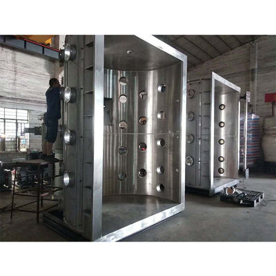 قیمت خوب اتصالات فولادی ضد زنگ فیلم چسبندگی قوی PVD دستگاه خلاء تیتانیوم نیترید خلاء تیتانیوم آنلاین