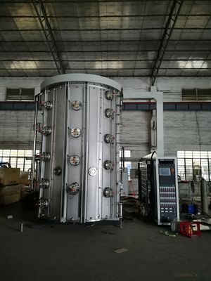 قیمت خوب دستگاه روکش فلزی تیتانیوم مبلمان استیل ، دستگاه پوششی خلاء PVD آنلاین