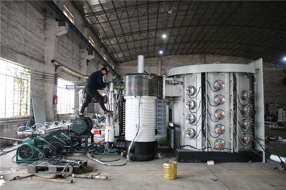 قیمت خوب SS Door Handle PVD Coating Vacuum Machine PVD Rotary Vane Pump Sputtering System آنلاین