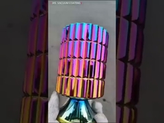 Stainless Steel Gold PVD Coating Machine Small Touch Screen Operation